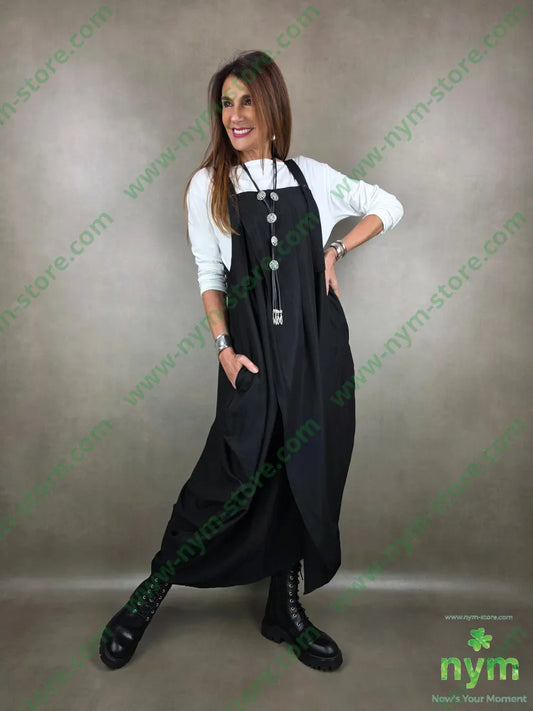 abito a salopette 42pl32co15pa11li ABITO