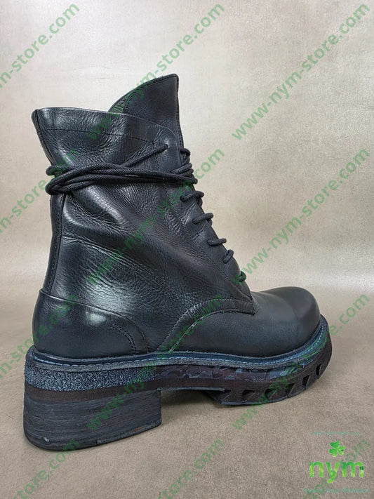 Anfibio cuciture blu SCARPE