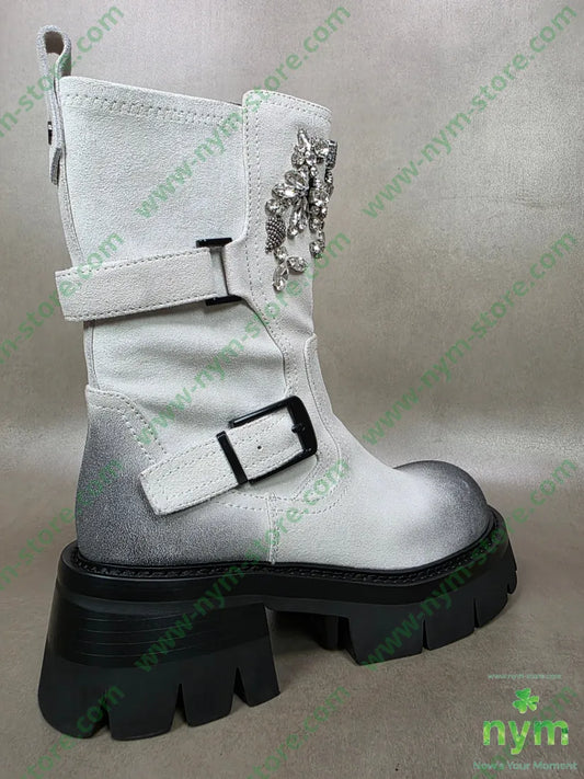 beatles con perline sfumato SCARPE