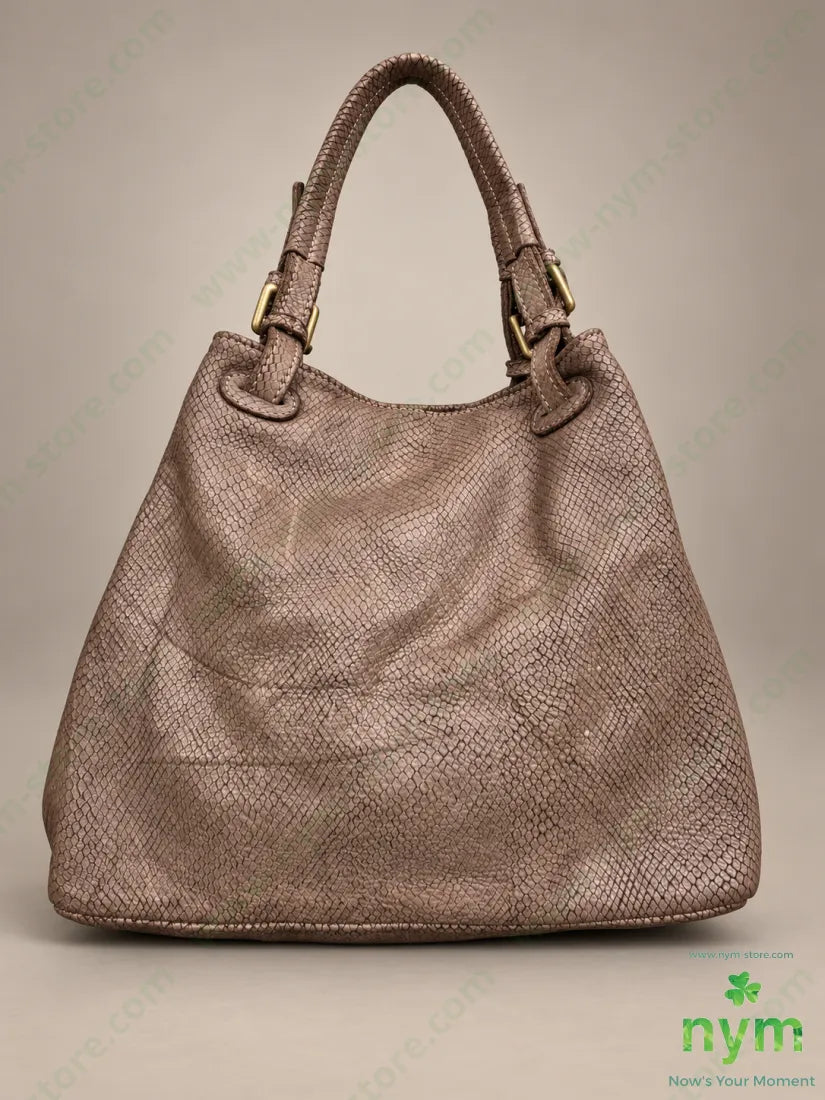 BORSA VERA PELLE 631 - U / FANGO / CONTINUATIVO - BORSA
