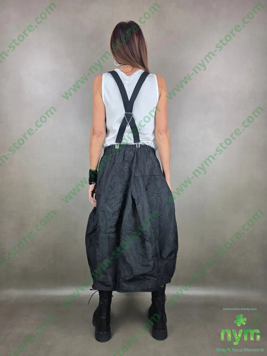 Bundle bretelle e cravatta U / NERO / CONTINUATIVO BIJOUX