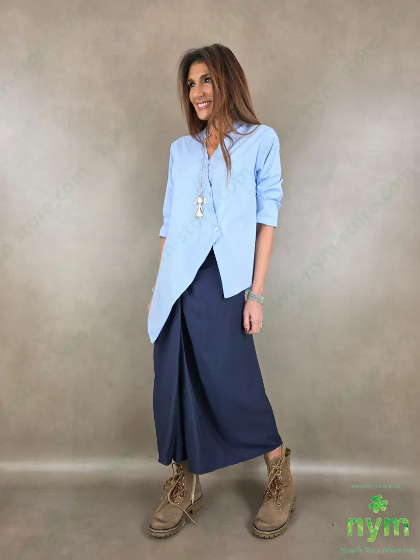 camicia guru asimmetrica 100co CAMICIA