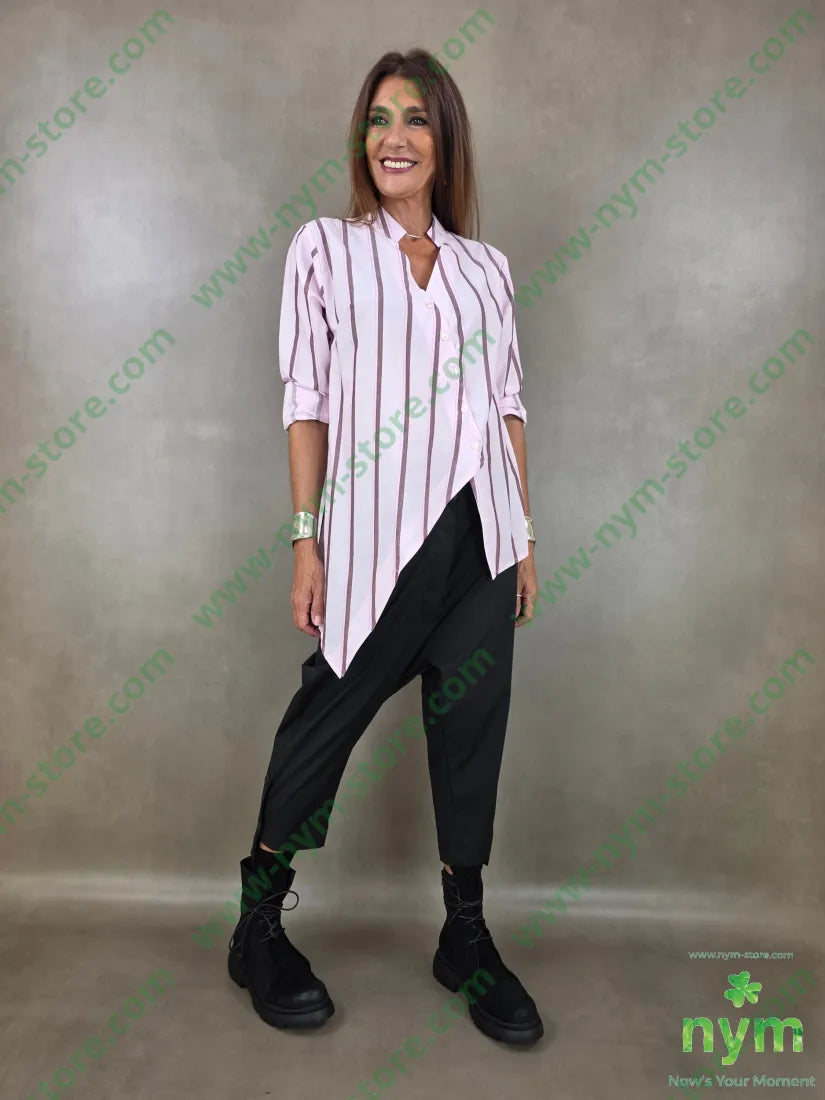 camicia guru bacchettata 100co - CAMICIA