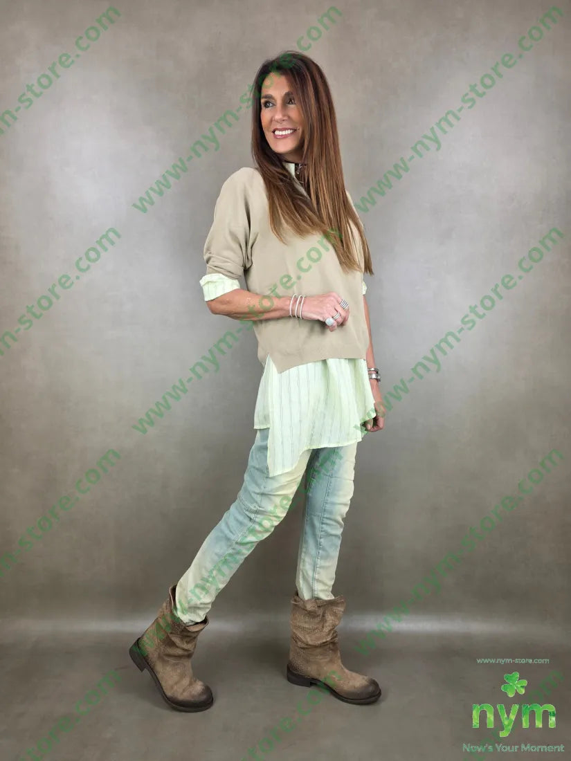 camicia guru lunga tessuto riga 65ly17ny16li CAMICIA