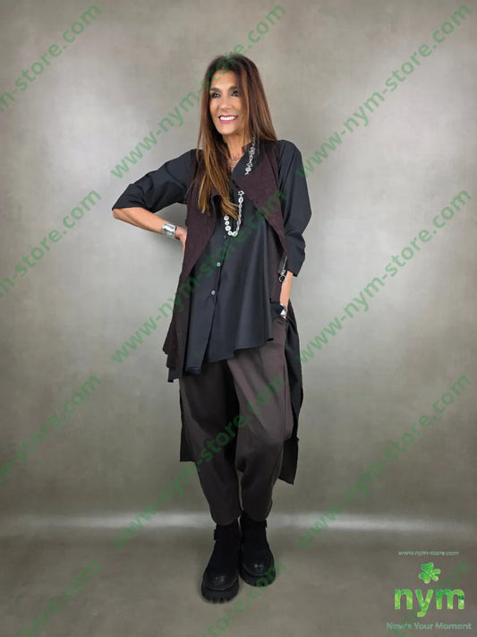 camicia lunga coreana 100co CAMICIA