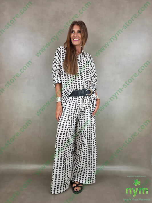 camicia mussola con stampa 100co - CAMICIA