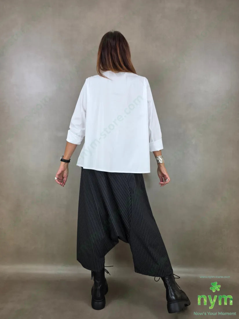 camicia pieghe davanti 100co - CAMICIA