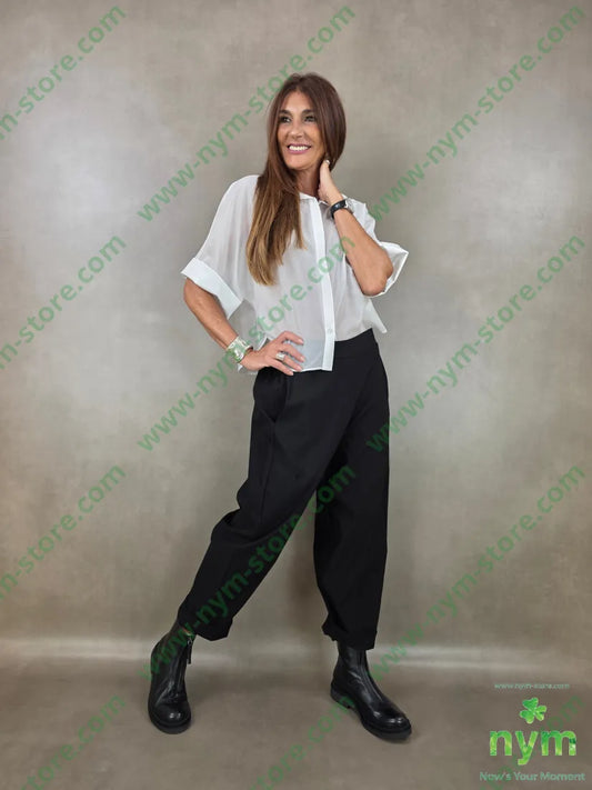 camicia trasparente m34 85ly15pl - U / PANNA / AI26 - CAMICIA