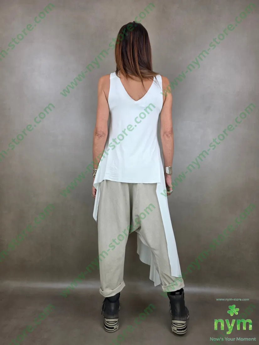 canotta irregolare lunga 92co8ea TOP