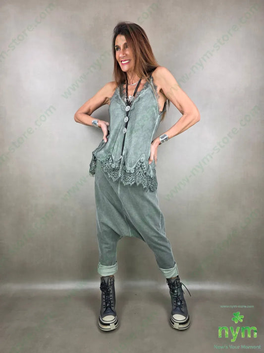 canotta pizzo fondo 100vi TOP