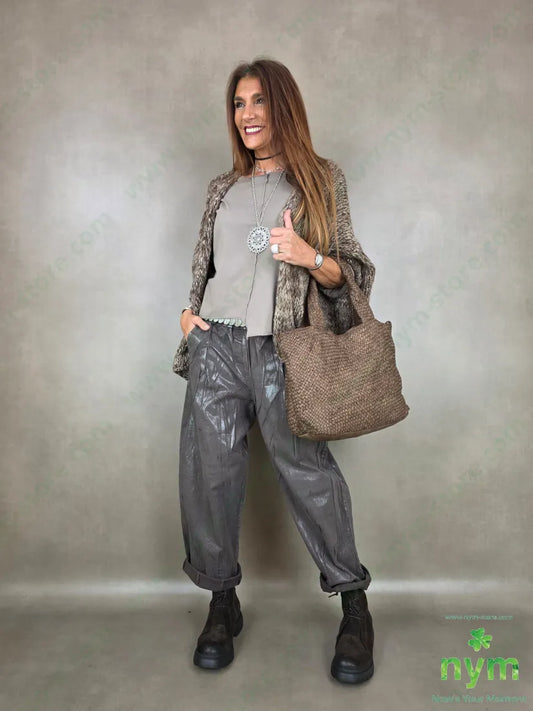 Cardigan filato effetto tweed 38ac29pa14pl12wp7wo - CARDIGAN