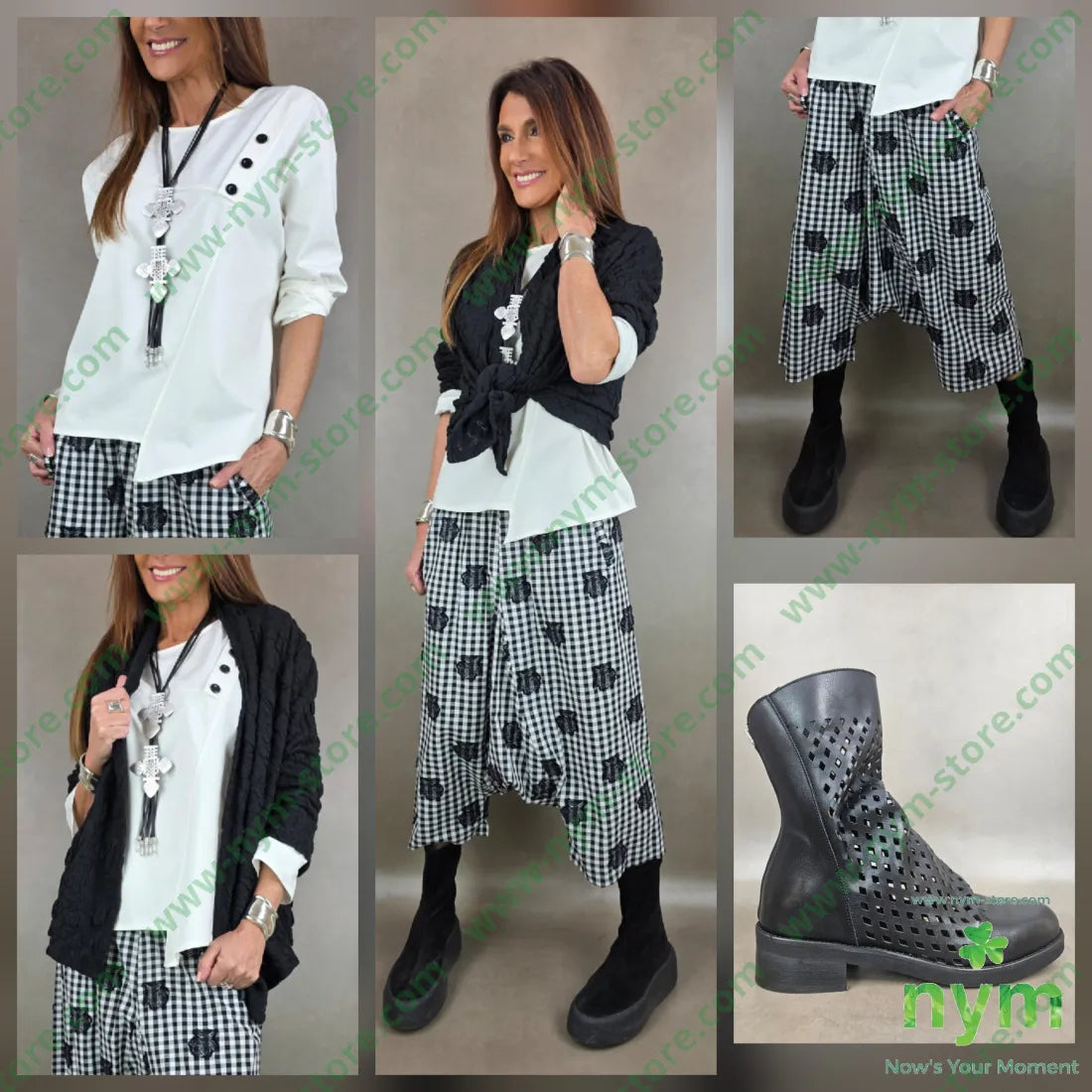 cardigan senza bottoni goffrato 82pl17pa1ea U / NERO / PE26 CARDIGAN