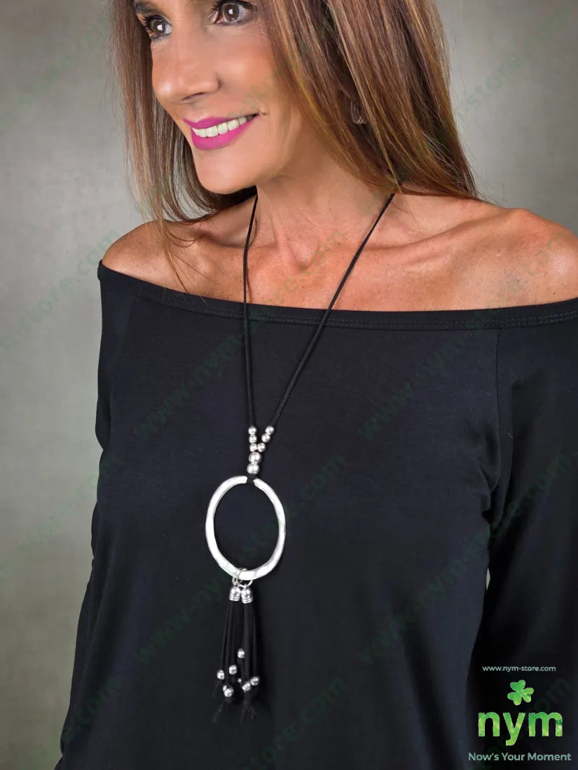 COLLANA11N U / ARGENTO / CONTINUATIVO BIJOUX