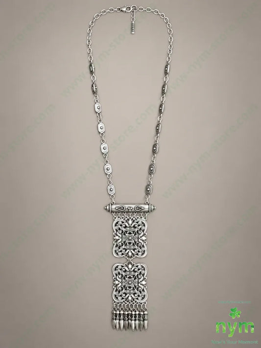 COLLANA165 - U / ARGENTO / CONTINUATIVO - BIJOUX