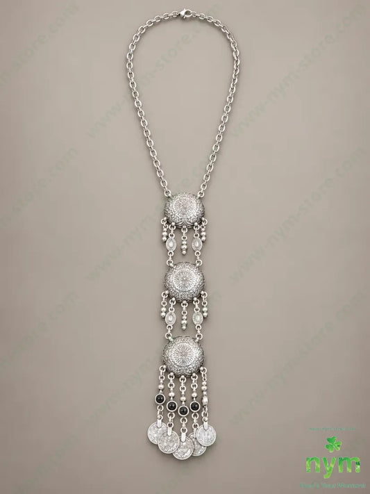 COLLANA172 - U / ARGENTO / CONTINUATIVO - BIJOUX