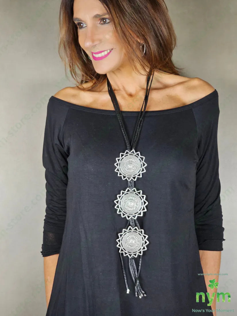 COLLANA559 U / ARGENTO / CONTINUATIVO BIJOUX