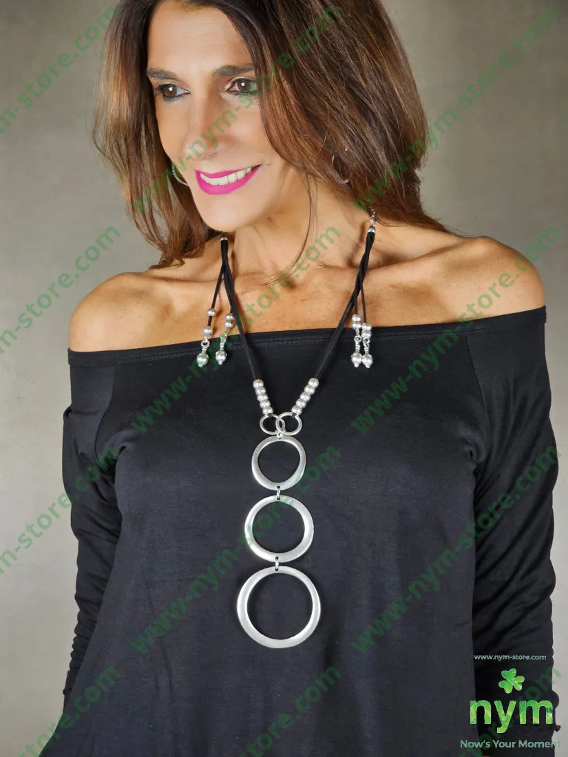 COLLANA667 U / ARGENTO / CONTINUATIVO BIJOUX