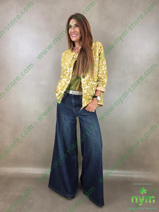 denim zampa scuro 66co32pl2vi1ea - PANTALONE