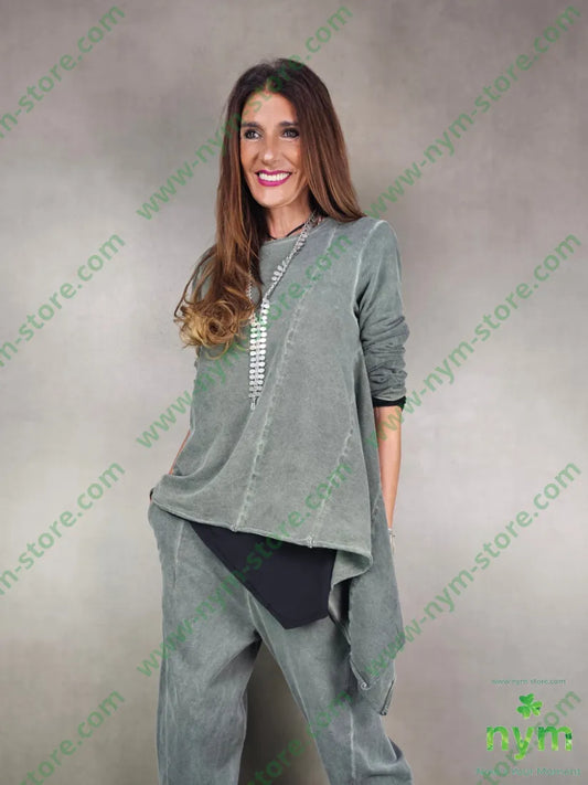 felpa irregolare 95co5ea 1 / MILITARE / AI25 MAGLIA