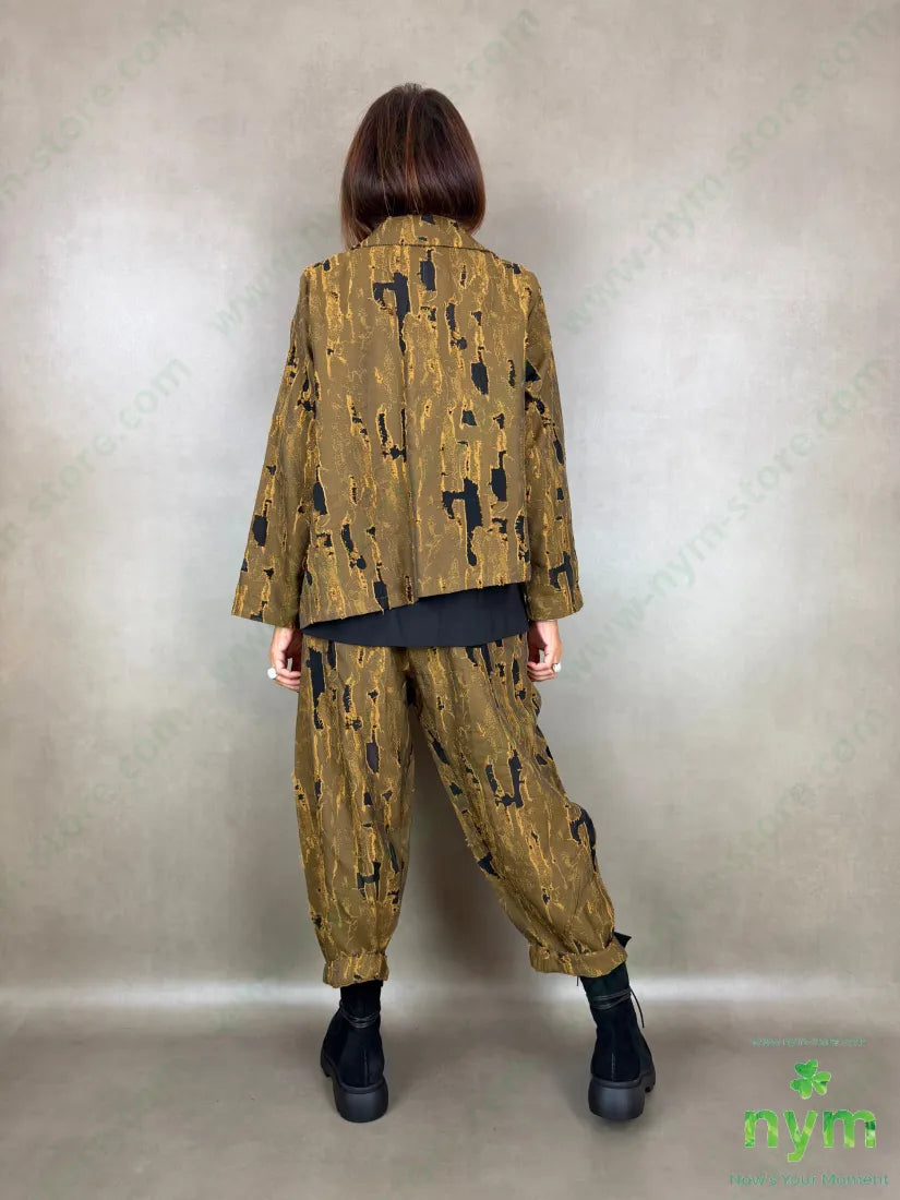 Giacca asimmetrica inserti tulle - GIACCA