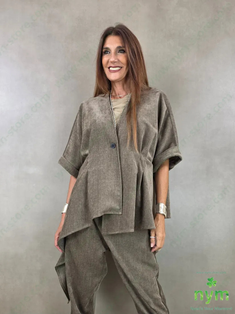giacca ciniglia lunga lato 84pl11ly3vi2ea - GIACCA
