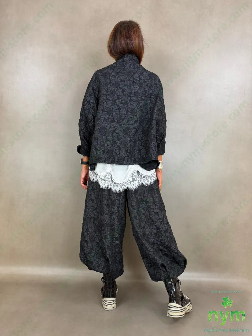 giacca fantasia lucida over 100pl - U / NERO / AI26 - GIACCA