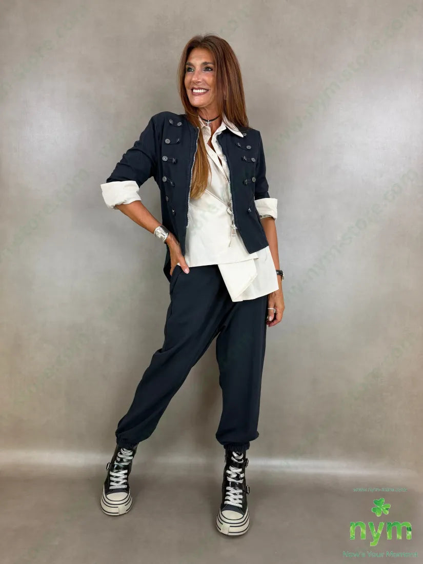 giacca felpa napoleon N 95co5ea - GIACCA