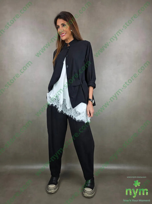 giacca guru pinzata tessuto bengalina 79vi19ny2ea GIACCA