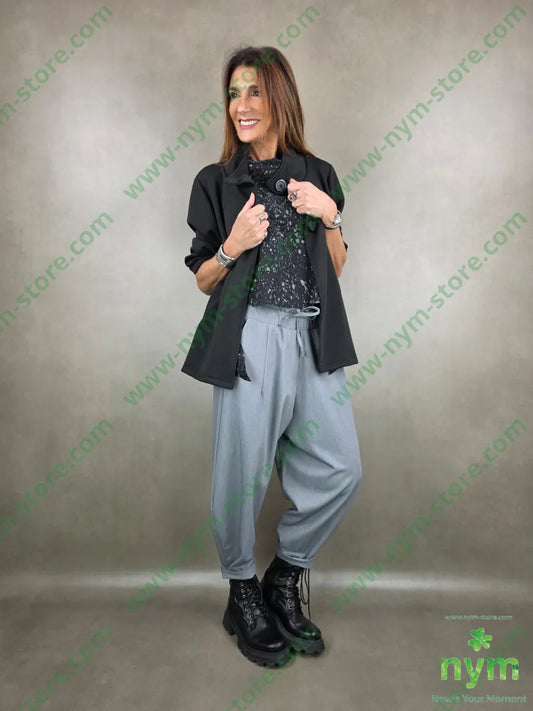 giacca scuba trapezio tre bottoni 65vi30ny5ea GIACCA