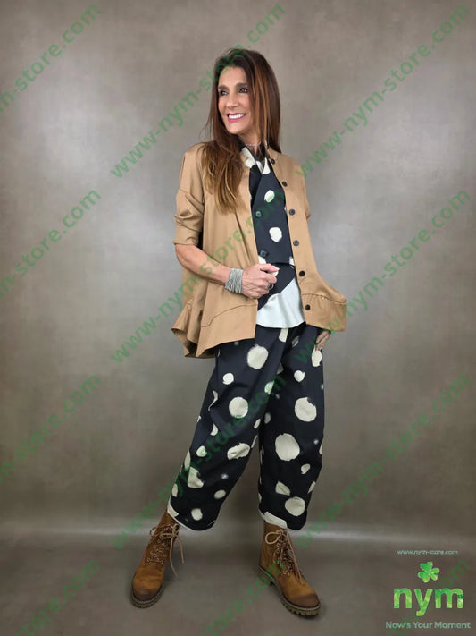 giacca tencel stondata davanti 69co29tc2ea GIACCA