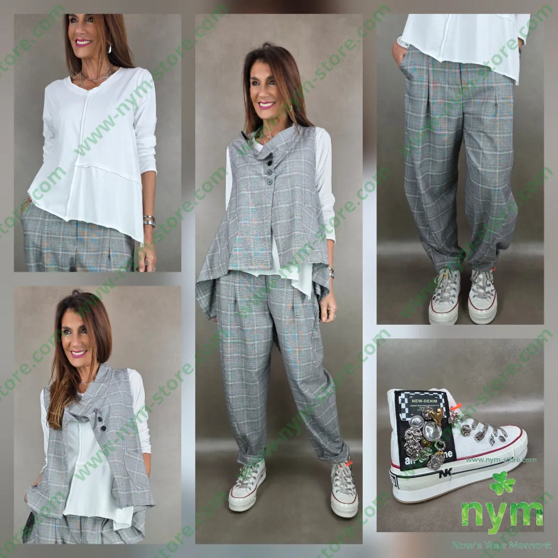 gilet principe due tasche 63pl34vi3ea U / GRIGIO C. / PE26 CAPOSPALLA