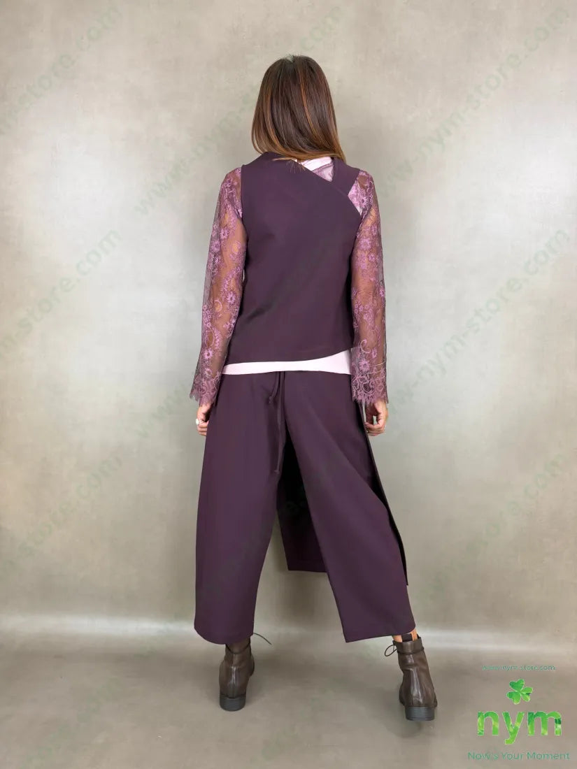 gilet spalla diversa punto milano b 60vi35pa5ea - U / BORDO / AI26 - CAPOSPALLA