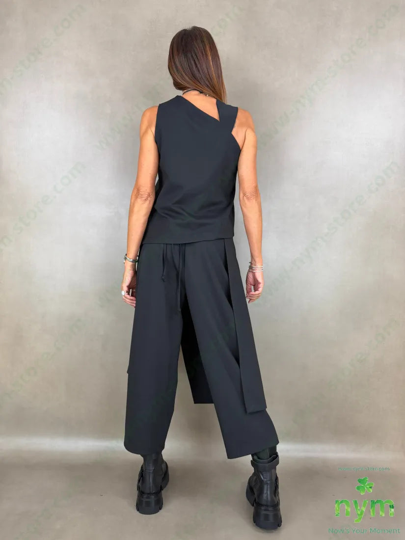gilet spalla diversa punto milano n 60vi35pa5ea - U / NERO / AI26 - CAPOSPALLA