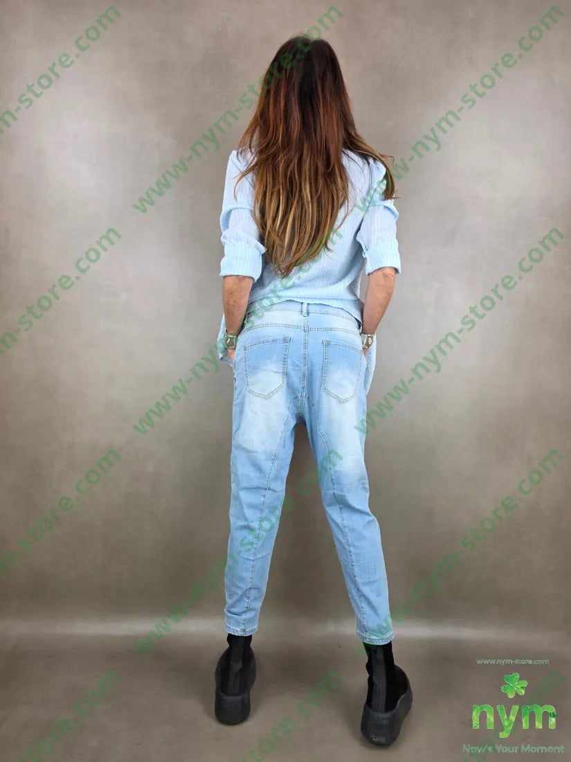 jean ad imbuto elastan 80vi20co PANTALONE