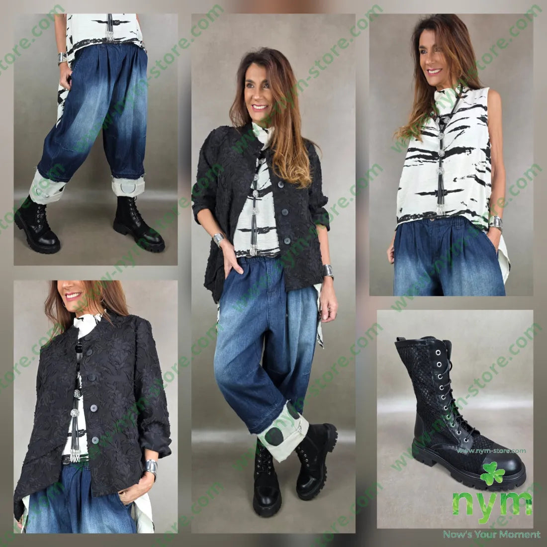 jeans doppio tessuto 100co U / DENIM / PE26 PANTALONE