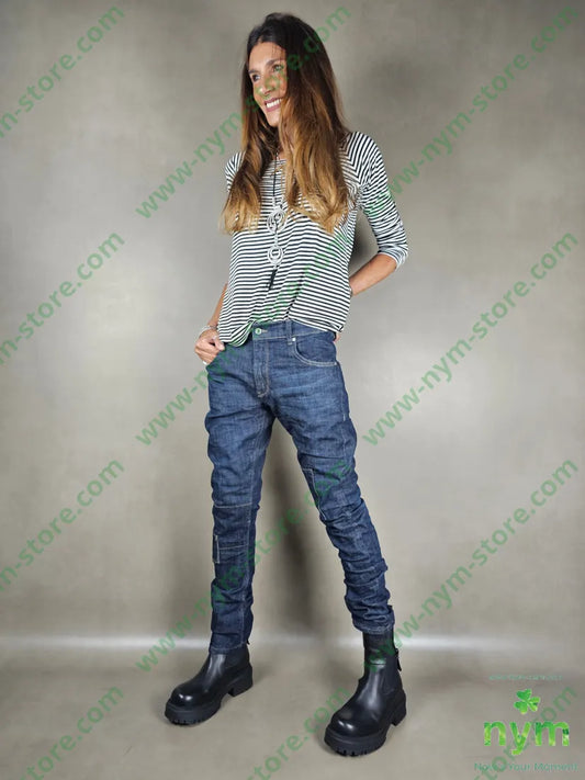 jeans stone washed 98co2ea PANTALONE