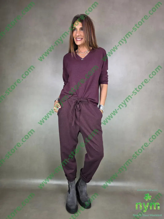 pantalone pesante coulisse 65vi30ny5ea PANTALONE