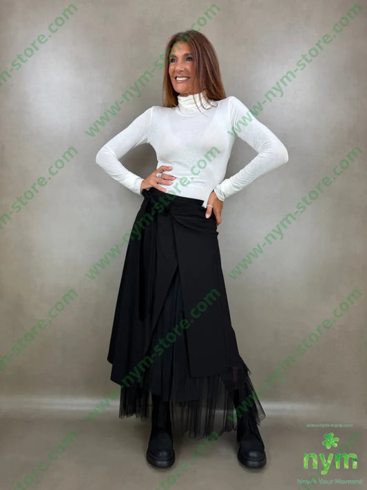 maglia dolcevita misto cachemire 80vi9pa6ea5ws - MAGLIA