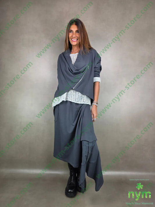 maglione traforato manica coste 56pc30ny7wo7vi MAGLIA