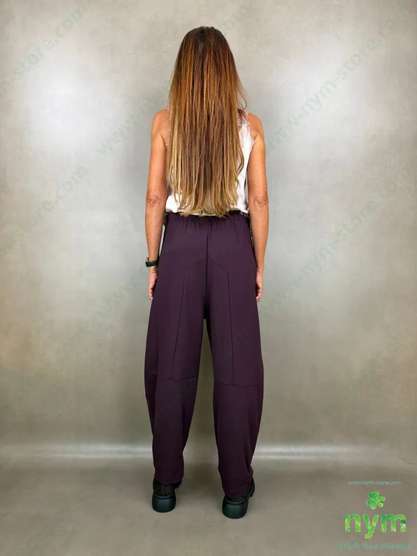 pant motivo tasca punto milano b 60vi35pa5ea - U / BORDO / AI26 - PANTALONE