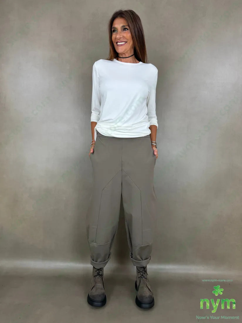 pant motivo tasca punto milano f 60vi35pa5ea - U / FANGO / AI26 - PANTALONE