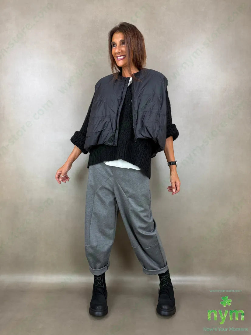pant motivo tasca punto milano g bis 60vi35pa5ea - U / GRIGIO C. / AI26 - PANTALONE