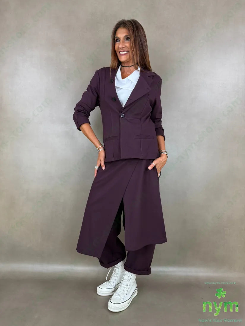 pant pareo removibile punto milano b 60vi35pa5ea - U / BORDO / AI26 - PANTALONE