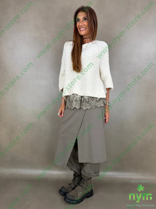 pant pareo removibile punto milano f 60vi35pa5ea - U / FANGO / AI26 - PANTALONE