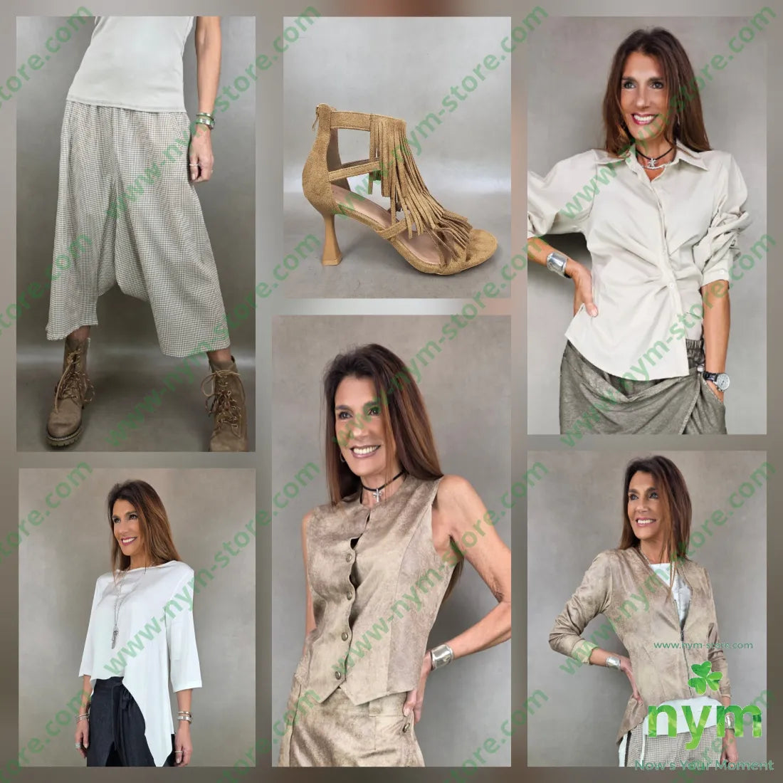 pantagonna tessuto vichy cotone 100co PANTALONE