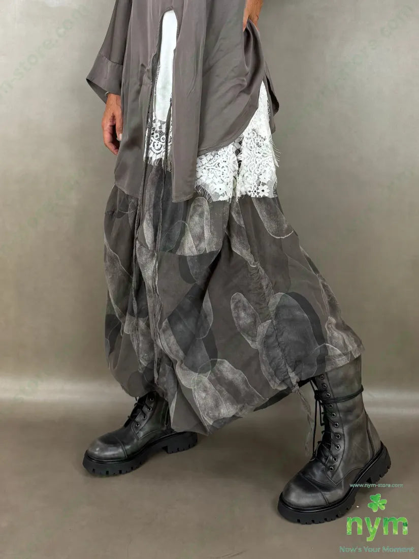 pantagonna velluto coulisse gamba 100co - U / FANGO / AI26 - PANTALONE