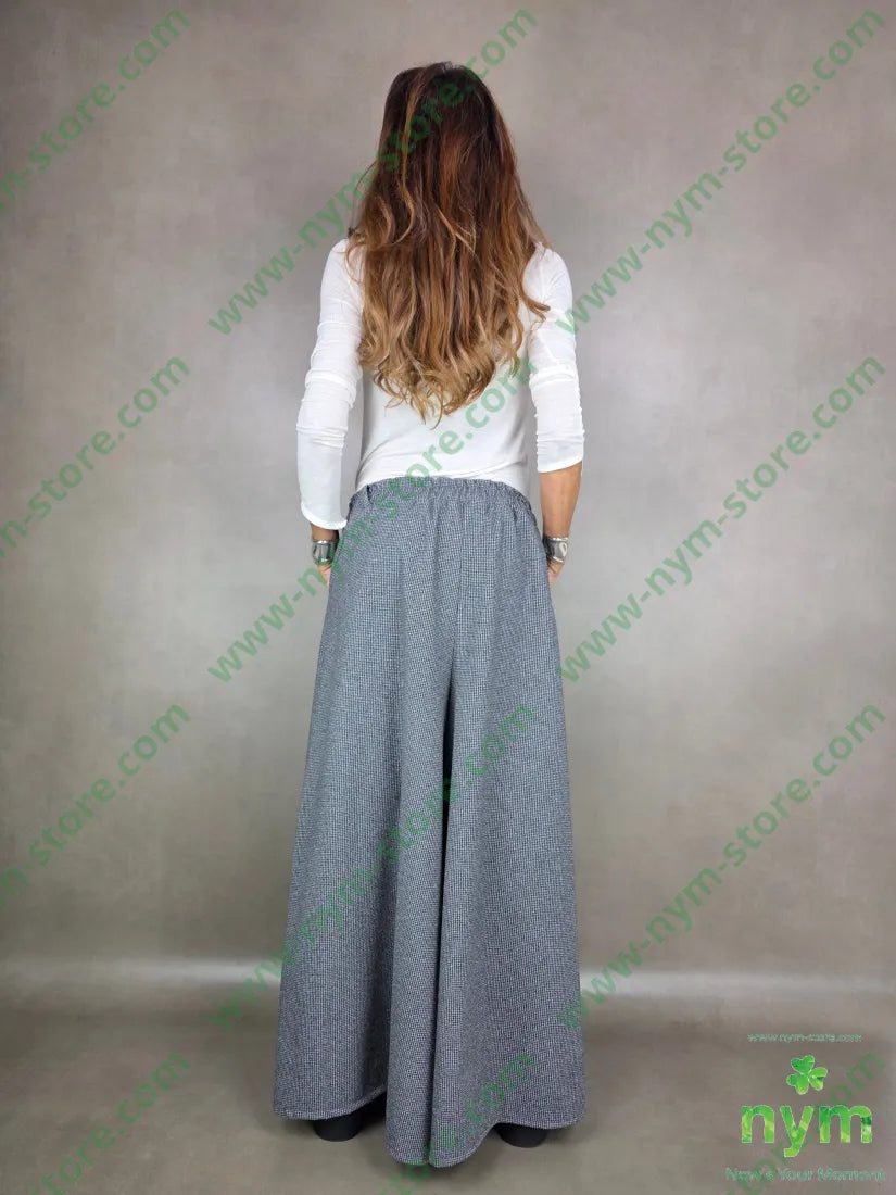 pantalone a gonna fantasia 110co U / GRIGIO C. / AI25 PANTALONE