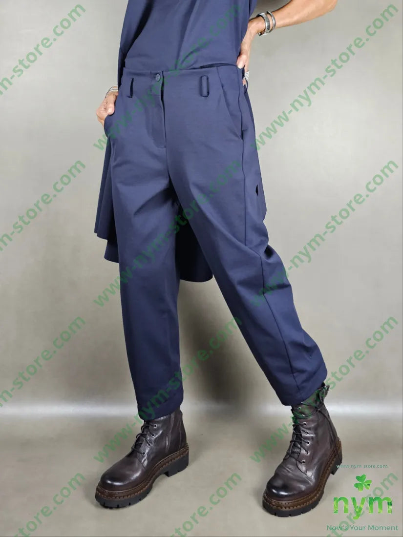 pantalone bassa vita basico 52co40pa8ea XS / BLU / AI25 PANTALONE