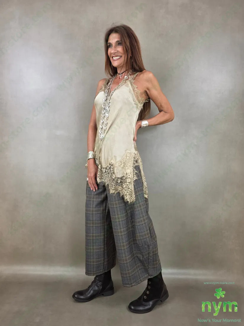 pantalone check 63pl34vi3eea - U / FANGO / AI26 - PANTALONE