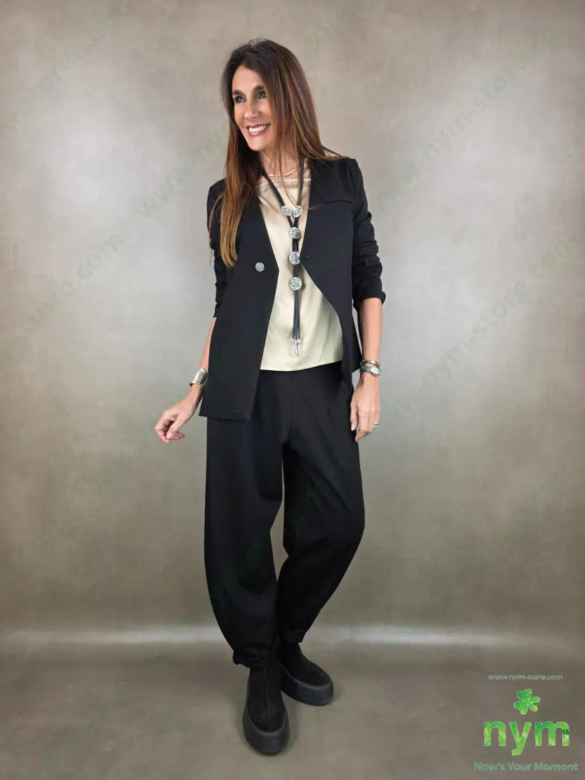 pantalone con imbuto pm 67vi27pa6ea PANTALONE